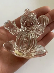 Vintage Art Deco Crystal Clown Princess House 24% Lead Circus Display Germany C1 - Picture 1 of 12