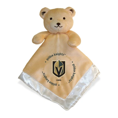 Las Vegas Knights Baby Security Bear Blanket, NHL Officially Licensed 14X14 Cover