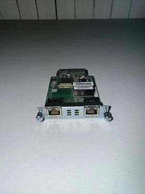 CISCO VWIC3-2MFT-T1/E1 2-Port T1/E1  Multiflex  TRUNK VOICE WAN INTERFACE MODULE - Image 1 of 2