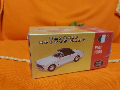 # 1/43 FIAT 1500 CABRIOLET BIANCO - NOREV ATLAS UK # - Immagine 1 di 2