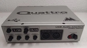 M-Audio Quattro USB Audio Interface Excellent Condition WORKS! (Device Only) - Picture 1 of 5