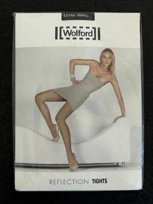 Wolford Reflection Tights XS Extra Small mocca - Bild 1 von 2