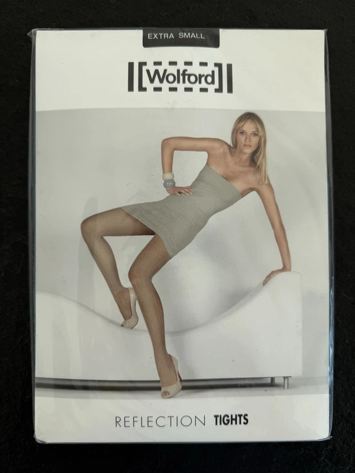 Wolford Reflection Tights XS Extra Small mocca - Bild 1 von 2