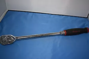 Snap-On SHL80A 1/2" Drive Soft Grip Long Handle Ratchet (Red) D-1 - Picture 1 of 6