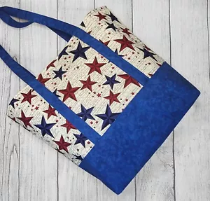 Borsa tote Patriotic Texas Stars XL - Foto 1 di 2