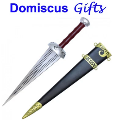 29" ¡NUEVO! Espada GLADIADOR Romana César Centurión Gladius DAGA Funda Madera Foto 1 de 4