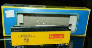 AHM Morrell Refrigerator Line "Wood" Ice Reefer Rd# MORX 9204 HO W/ BOX UNTESTED - Picture 1 of 8