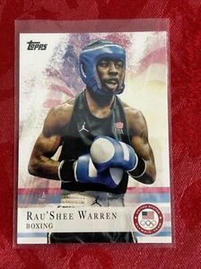 RAU'SHEE WARREN - 2012 OLYMPICS BOXING - TOPPS #2 - Picture 1 of 7