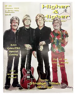 MOODY BLUES HIGHER & HIGHER MAGAZINE ISSUE #43 SUMMER 2000 (10) - Foto 1 di 8