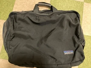 Vintage Patagonia Convertible Travel Briefcase - Backpack Overnight Bag Black - Picture 1 of 18