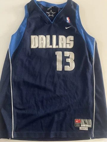 Vintage Nike Steve Nash Dallas Mavericks Swingman Jersey Men Medium Cover