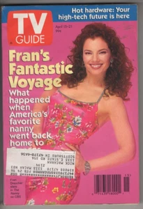 TV GUIDE - APRIL 15-21, 1995 - FRAN'S FANTASTIC VOYAGE - Picture 1 of 1