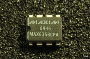 5 UNITS  MAX635BCPA -5VOLT DC SWITCHING REGULATOR +3 TO +15 VOLT INPUT 50mA OUT. - Picture 1 of 1
