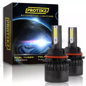 LED Headlight Bulbs Kit CREE 9005 HB3 for 2002-2010 Lexus SC430 High Beam 6000K - Picture 1 of 12