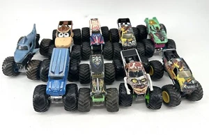 Monster Jam Lot of 9 Diecast 1:64 Hot Wheels Gravedigger (See Desc.) - Picture 1 of 11