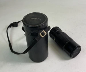 Sigma Zoom Camera Fitting Lens 1:4.5 F=100~200mm Multi Coated In Case - Untested - Picture 1 of 23