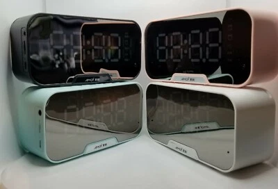 Alto-falante Bluetooth despertador/rádio FM enviado da LIC NY  - Imagem 1 de 4