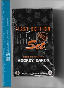 1992-93 PRO SET HOCKEY FACTORY SEALED WAX BOX MINT-- POSSIBLE KIRK MCLEAN AUTO - Picture 1 of 3
