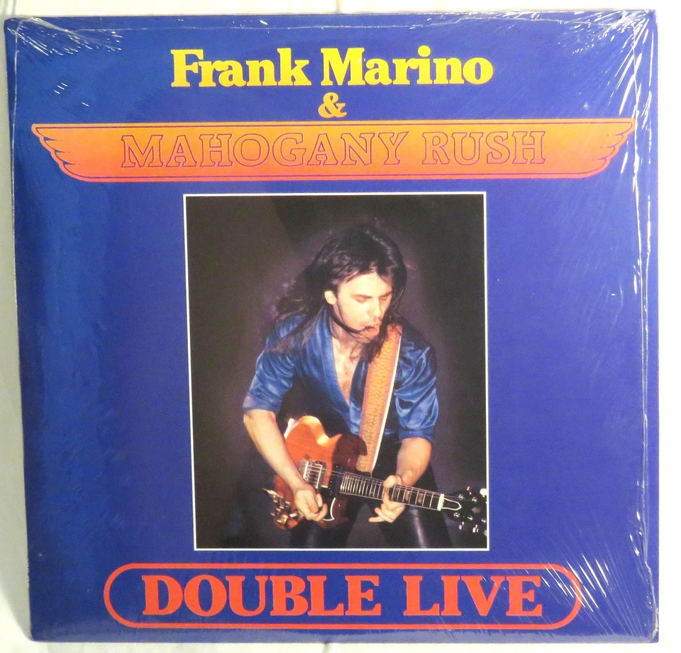FRANK MARINO & MAHOGANY RUSH Double Live 2 LP 1988 IN SHRINK Top Copy! NM/NM - Image 1 of 4