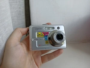 š„Pentax Optio E20 Silver 6.0MP digital compact cameraš„WORKing Full Setš„ - Picture 1 of 7