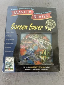 Master Series Screen Saver Reefs to Rainforests PC Software New Sealed - Picture 1 of 2