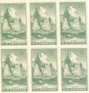 United States 8¢ Zion National Park Postage Stamp #747 Pack of 100 - Picture 1 of 1