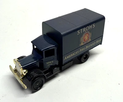 Vintage LLEDO DAYS GONE 1934 MACK CANVAS BACK TRUCK STROH'S BEER DIECAST - Image 1 of 4