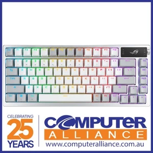 ASUS ROG Azoth RGB NX Linear-Snow Mechanical Wireless Gaming Keyboard White - Picture 1 of 2