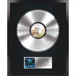 Rush – Fly by Night /LP Platinum 12 inches / Souvenir in black fram /Memorabilia - Picture 1 of 7