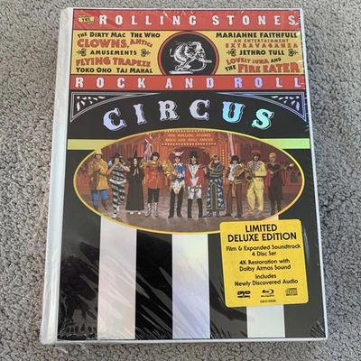 The Rolling Stones Blu-ray Rock and Roll Circus 4 disc set The Who Sealed Damage - Image 1 of 3