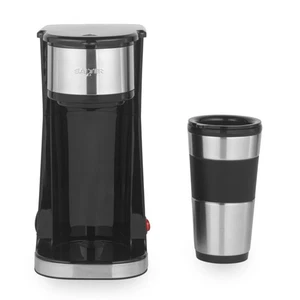 Salter One Cup Kaffeemaschine Tropfmaschine mit 420ml Edelstahl Reisebecher - Bild 1 von 6