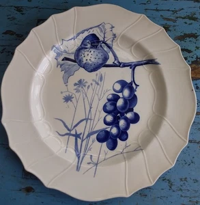Brown Westhead Moore & Co Canova Dinner Plate. Bird/Grapevine 19thC Antique VGC - Picture 1 of 9