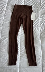 New Lululemon Align HR Pant 28” Size 6 Legging Pant Lava Cake Brown Workout NWT - Picture 1 of 9