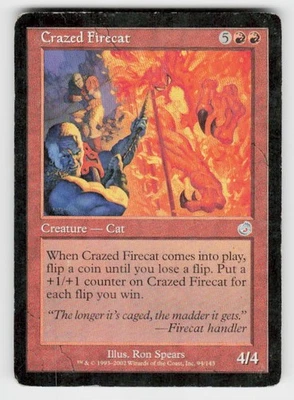 Torment #94 Crazed Firecat - Image 1 of 2