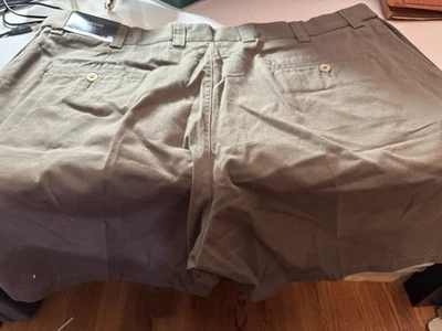 Shorts Harbor Bay Masculino Cintura 46 Cáqui/Oliva NOVO COM ETIQUETAS Casual Algodão Regular - Imagem 1 de 4