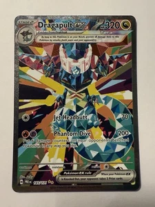 Pokemon Juego de Cartas Coleccionables Dragapult EX 165/131 SIR Evoluciones Prismáticas - Casi Como Nuevo - Imagen 1 de 2