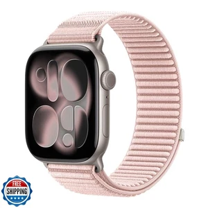 Nylon Loop Sport Band Compatible with Apple Watch Band 44mm 45mm 46mm 49mm 42 - Picture 1 of 5