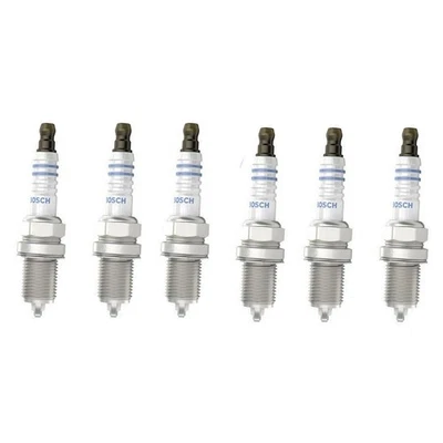 Bujía BOSCH Itrium 6 piezas para Mitsubishi Montero Toyota Land Cruiser Nissan Foto 1 de 4
