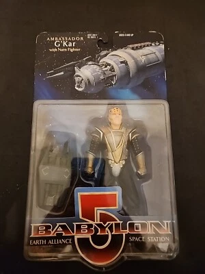 Babylon 5 Captain Ambassador G' Kar 6 英寸可动人偶 1997 年全新独家玩具新品 — 第 1/3 张图片