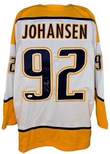 Ryan Johansen autographed signed jersey NHL Nashville Predators JSA COA - Picture 1 of 4