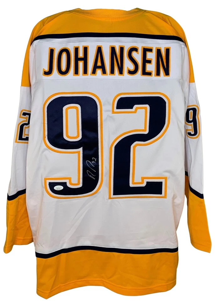 Ryan Johansen autographed signed jersey NHL Nashville Predators JSA COA - Image 1 of 4