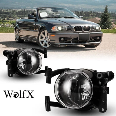 Par de luces antiniebla transparentes para BMW 325Ci/330Ci 2003-2006 BMW 525i/530i/545i 2004-2007 Foto 1 de 4