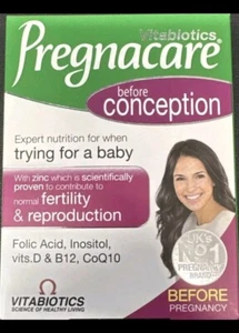 Vitabiotics Pregnacare Before Conception 30 Tablets Best Before Jul 2024 - Picture 1 of 3
