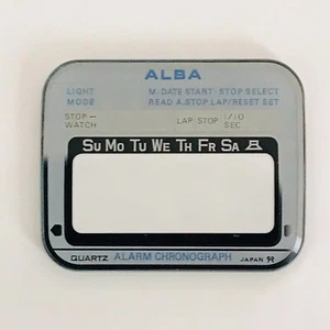 Seiko Alba Y446-4010 Vintage Uhr Crystal EA0W55LZ40 NOS Original - Bild 1 von 2