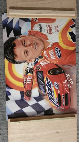 ✅️Ricky Rudd Nascar Racing Tide Detergent Taurus Ford Poster 27x18 Cover