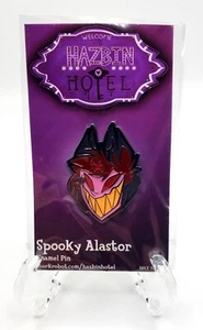 Hazbin Hotel offizielle Spooky Alastor Emaille Pin - EINGESTELLT - AUSVERKAUFT! - Bild 1 von 2
