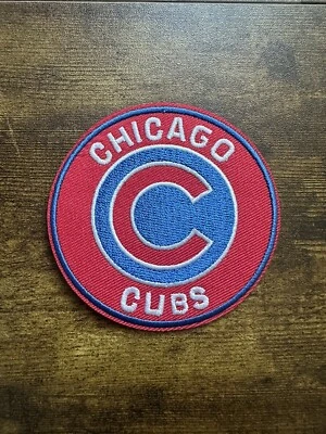 Chicago Cubs MLB Baseball Iron /Sew On Embroidered Clothing Patch NEW Free Ship - Image 1 of 4