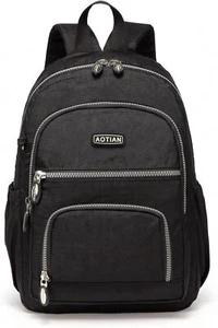 AOTIAN Small Lightweight Backpack Durable Small, Black - 9 Liters - Picture 1 of 7