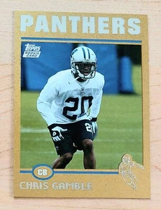 2004 Topps CHRIS GAMBLE Gold Parallel RC S#479/499 PANTHERS - Picture 1 of 3