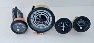 Ford Tractor 600,700,800,900,1800,2000,4000 Series Tacho + Gauge Kit-Black Bezel - Picture 1 of 4
